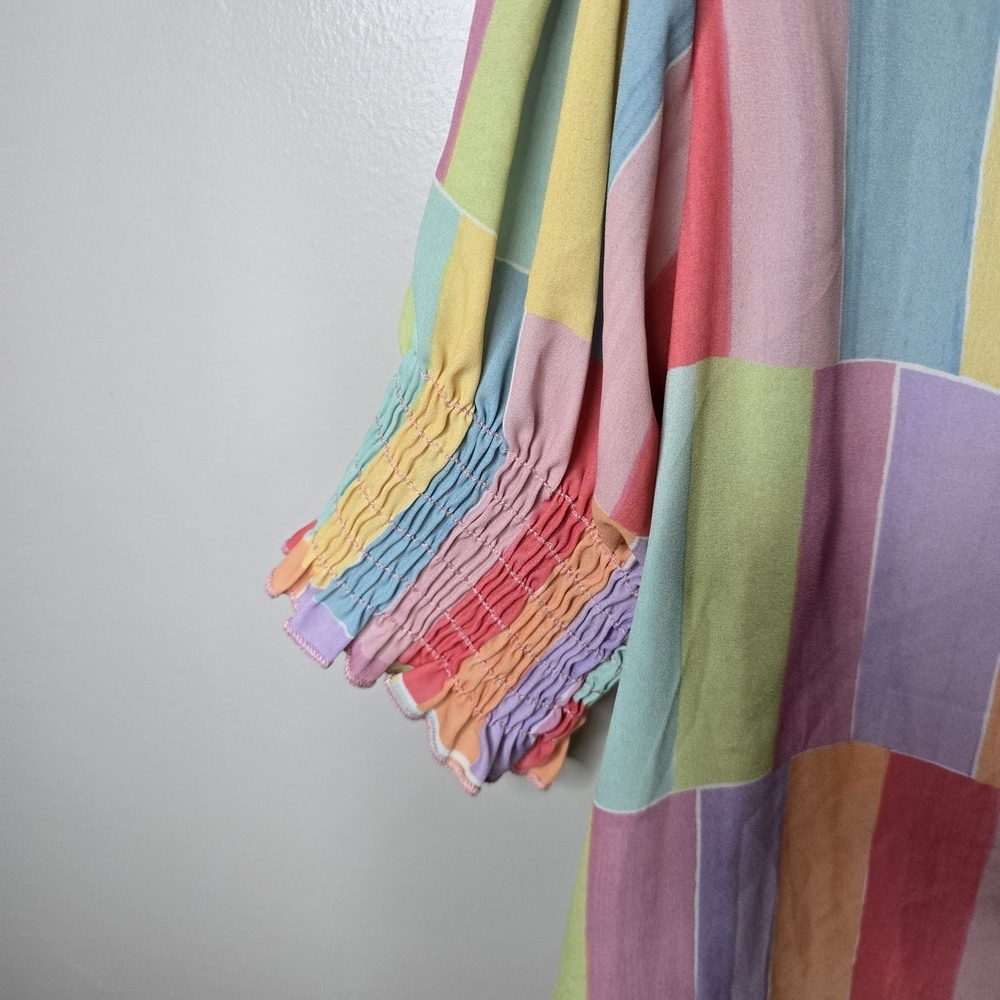 Bibi Multicolor Striped Blouse - image 8